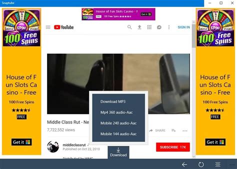 Download SnapTube 1.4 - Baixar para PC Grátis