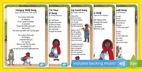 A Collection of Little Red Riding Hood Songs | Twinkl Teach
