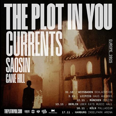 The Plot In You - Europe 2025 | München, Zenith - Die Kulturhalle ...