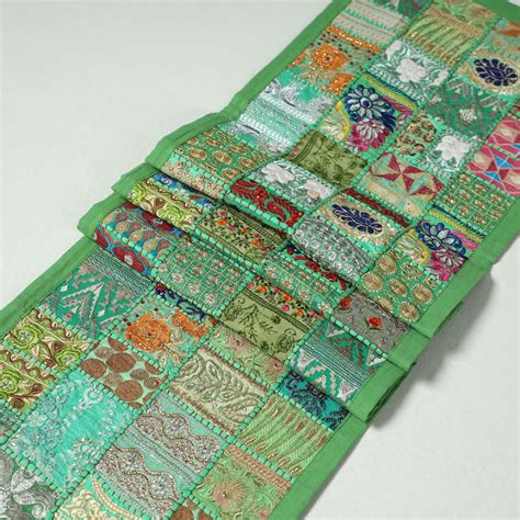 Khambadiya Patchwork Table Runner