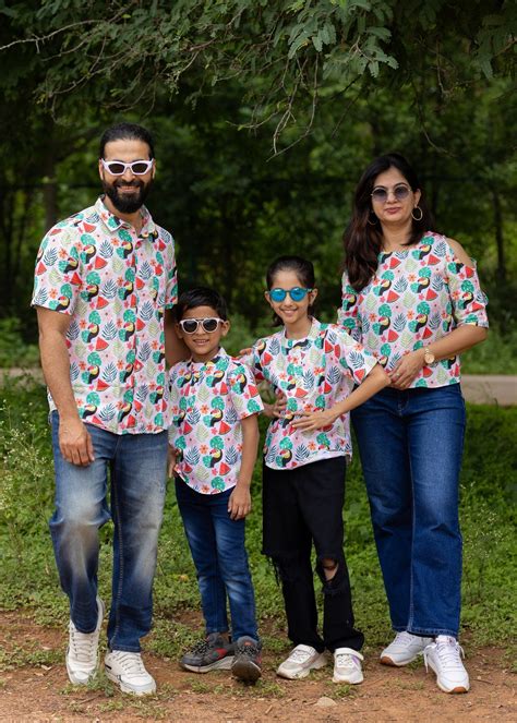 Family Matching Outfit Dress