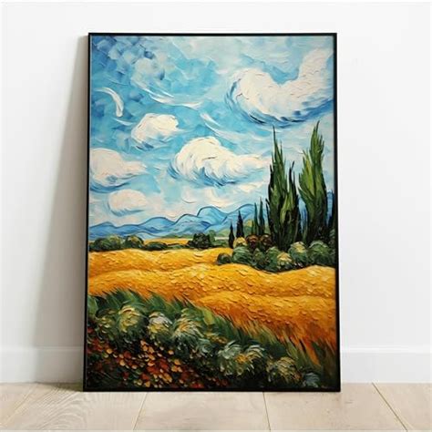 Scenery Painting - Is A Large Landscape Watercolor Portrayed In Wall ...