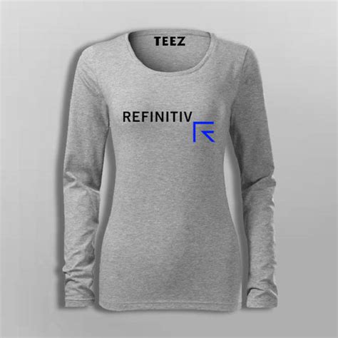 Refinitiv Logo T-Shirt For Women - TEEZ.in