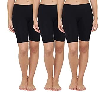 LEADING LADY Pack of 3 pcs Shorts : Amazon.in: Clothing & Accessories
