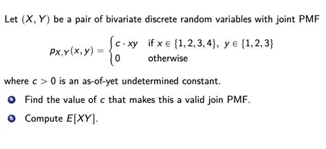 Image result for Bivariate Discrete Random Variables