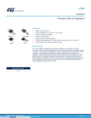 Fillable Online static chipdip Precision Voltage Regulators datasheet ...
