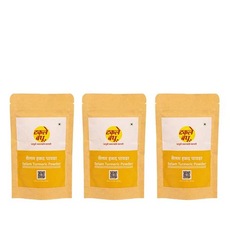 Takle Bandhu Selam Turmeric Powder | Selam Turmeric Powder Pack Of 3 ...