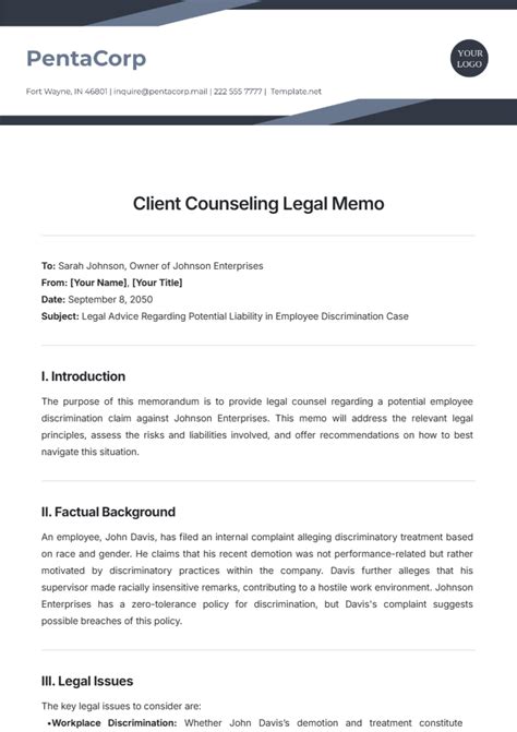 Image result for Intake Memo Example