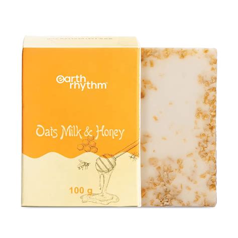 Earth Rhythm Oatmeal, Honey & Goat Milk Body Soap | Balances pH level ...