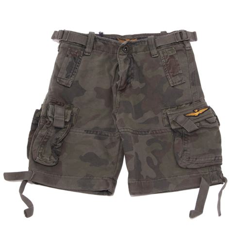 0244T bermuda bimbo camouflage AERONAUTICA MILITARE short pant kid