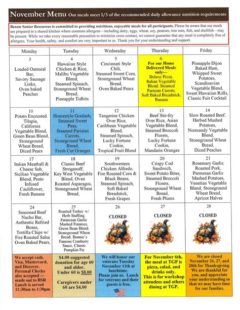 Senior Meals Program 的图像结果