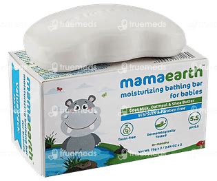Mamaearth Moisturizing Baby Bathing Soap Ph 55 With Goat Milk And ...
