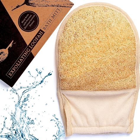 Amazon.com: 4 Pcs Natural Loofah Sponges Set, Loofah Exfoliating Body Scrubber Loofah Rag ...