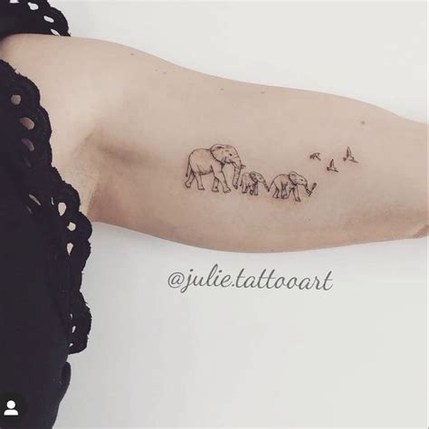 Elephant family tattoo – Artofit