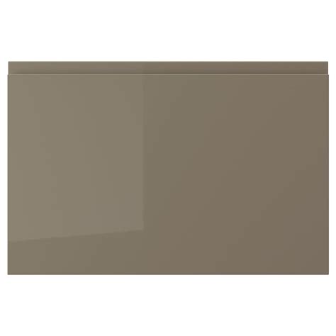 VOXTORP door, high-gloss dark grey-brown, 60x40 cm (235/8x153/4") - IKEA
