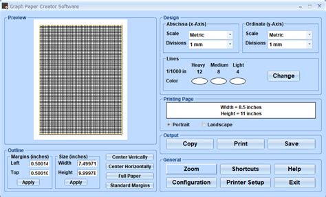 Image result for Custom Graph Paper Generator