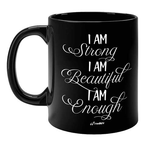 Buy FirseBUY I Am Strong, I Am Beautiful, I Am Enough Motivational ...