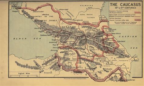 The Caucasus, 18th & 19th centuries. : r/MapPorn