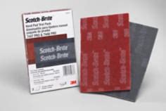 Scotch-Brite™ PRO Hand Pad, 64933, Multi Pack, 1 - 6 in x 9 in pad 7447 ...