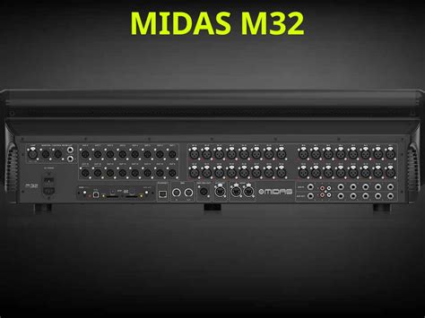 Image result for Midas M32 Tutorials