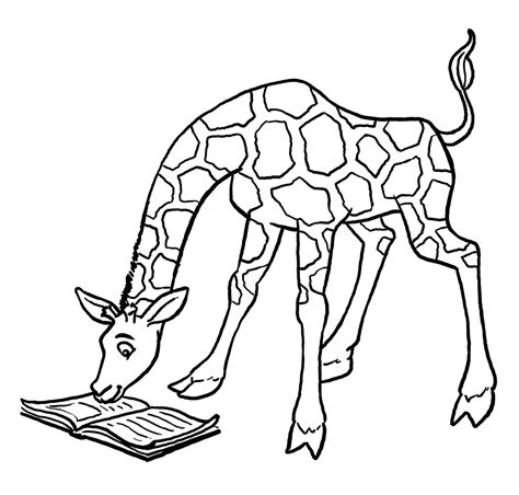 Free Printable Giraffe Coloring Pages For Kids