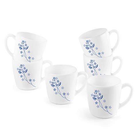 CELLO Ricca Mug 6 Pcs Set | Cups for Tea,Coffee,Espressoc| Thermal ...