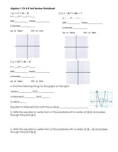 A1 Ch 8B Test Review - math is stupid - Algebra 1 Ch 8 B Test Review ...