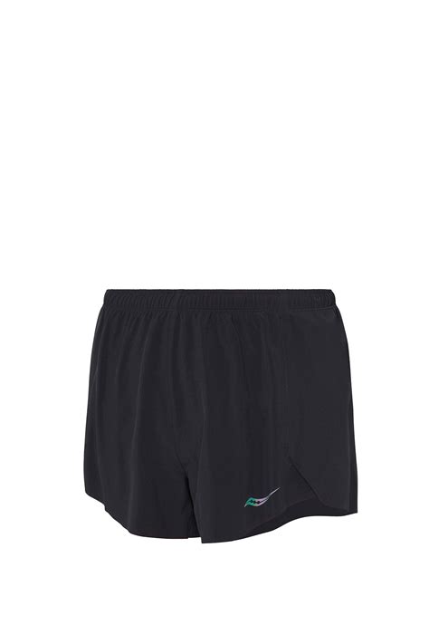 Men's Time Trial 3" Black Shorts | Men's Performance Apparel | Saucony ...