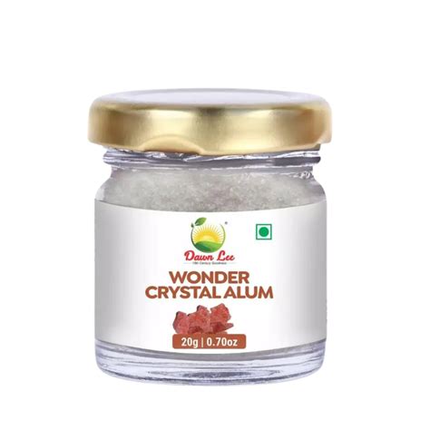 Wonder Crystal Alum 20gm | Fitkari Red Alum Powder | Water Purification ...