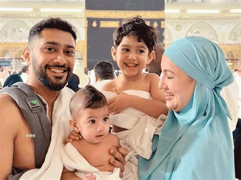 Gauahar Khan Shares Makkah Visit Photos with Zaid Darbar & Kids
