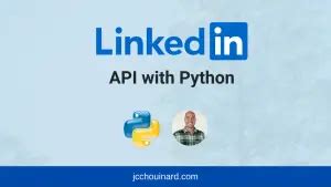 Image result for Python LinkedIn API