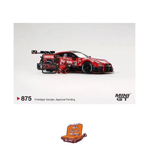 (Unsealed)- Mini GT #875 Nissan GT-R NISMO #23 MOTUL AUTECH GT-R 2021 ...