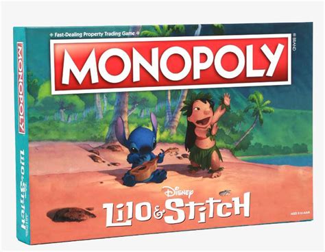 Buy Disney Lilo & Stitch Monopoly Board Game Online at Lowest Price in ...