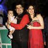 Photographer Dabboo Ratnani with wife Manisha and daughter during his ...