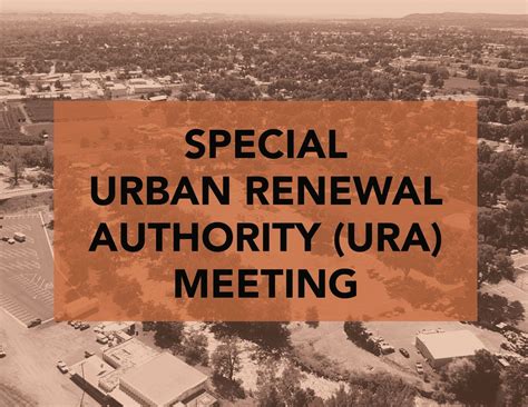 Special URA Meeting, 128 Main Street, Canon City, CO, United States ...