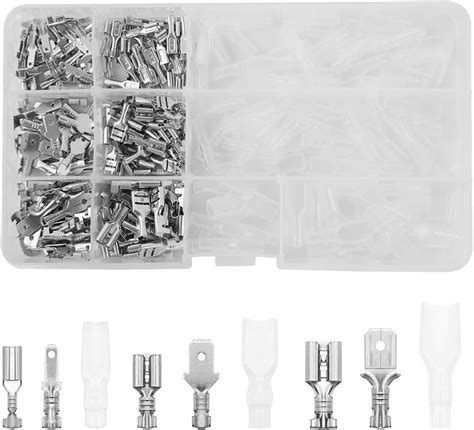 Serplex® 270Pcs Terminal Connectors Kit Assorted Sized Electrical Wire ...