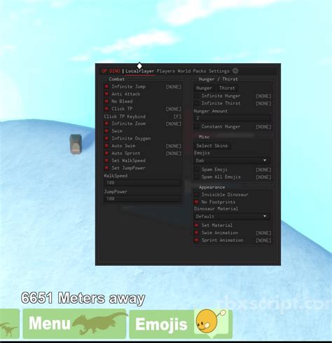 Image result for Dinosaur Simulator Exploit GUI