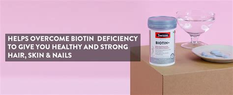 Swisse Biotin+ New Improved Formula with 100% RDA of Biotin ...