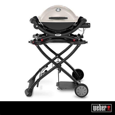 Weber Q Portable Cart - Designed for Q 1000/2000 Series Gen 2 BBQ ...