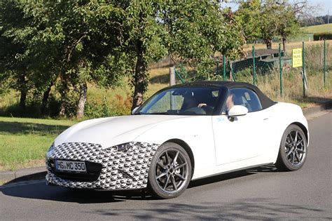 Spy Shots: An Early Look at the 2025 Mazda MX-5 Miata