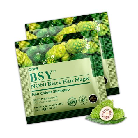 BSY Noni Black Hair Magic 12ml Packs – PRiiS Trading Company