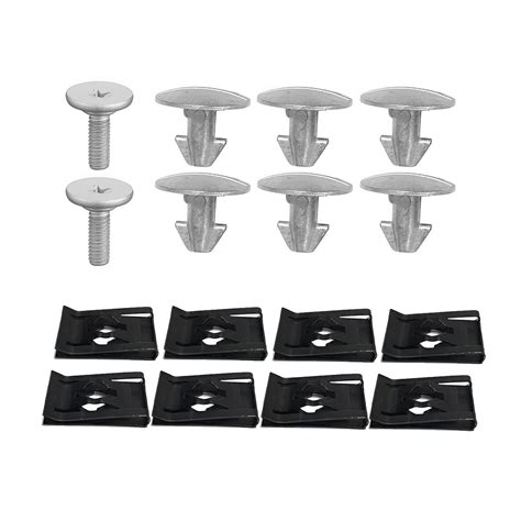 AICEL 16pcs Lower Engine Cover Pin Screw, Radiator Engine Access Cover ...