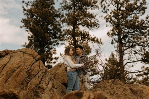 Surprise Proposal Photos at Mount Falcon West in Indian Hills, Colorado ...