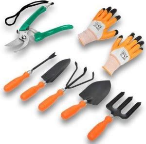 IBEX 7 Pcs Gardening Tools Set for Home,Quality Gardening Work Kit of ...