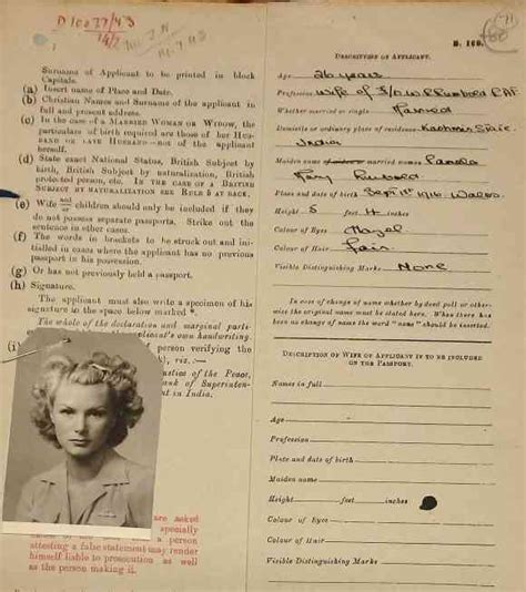 Getting an Indian passport has always involved red tape, British ...