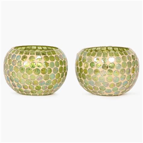 Buy Splendid Rolly Polly Votive- Set Of 2 from Home Centre at just INR ...
