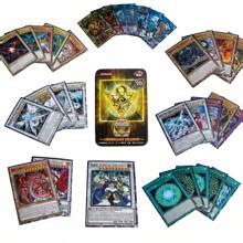 Yu-Gi-Oh! Card Tin Laser Game Flash Cards English Version 66/55 Gold ...