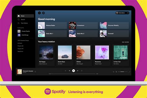 Spotify redesigned its desktop app and web player to match the mobile ...