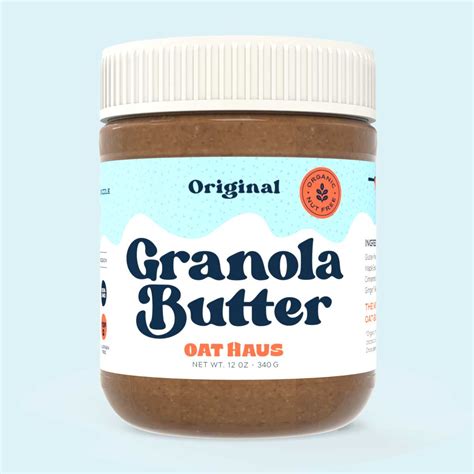 Original Granola Butter ® (Nut-Free, School-Safe & Gluten-Free Spread ...