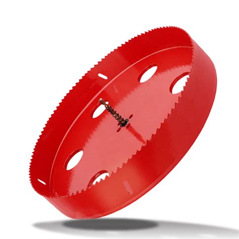 215mm / 8.46 inch HSS Bi-Metal Hole Saw Hole Drilling Cutter for Wood ...